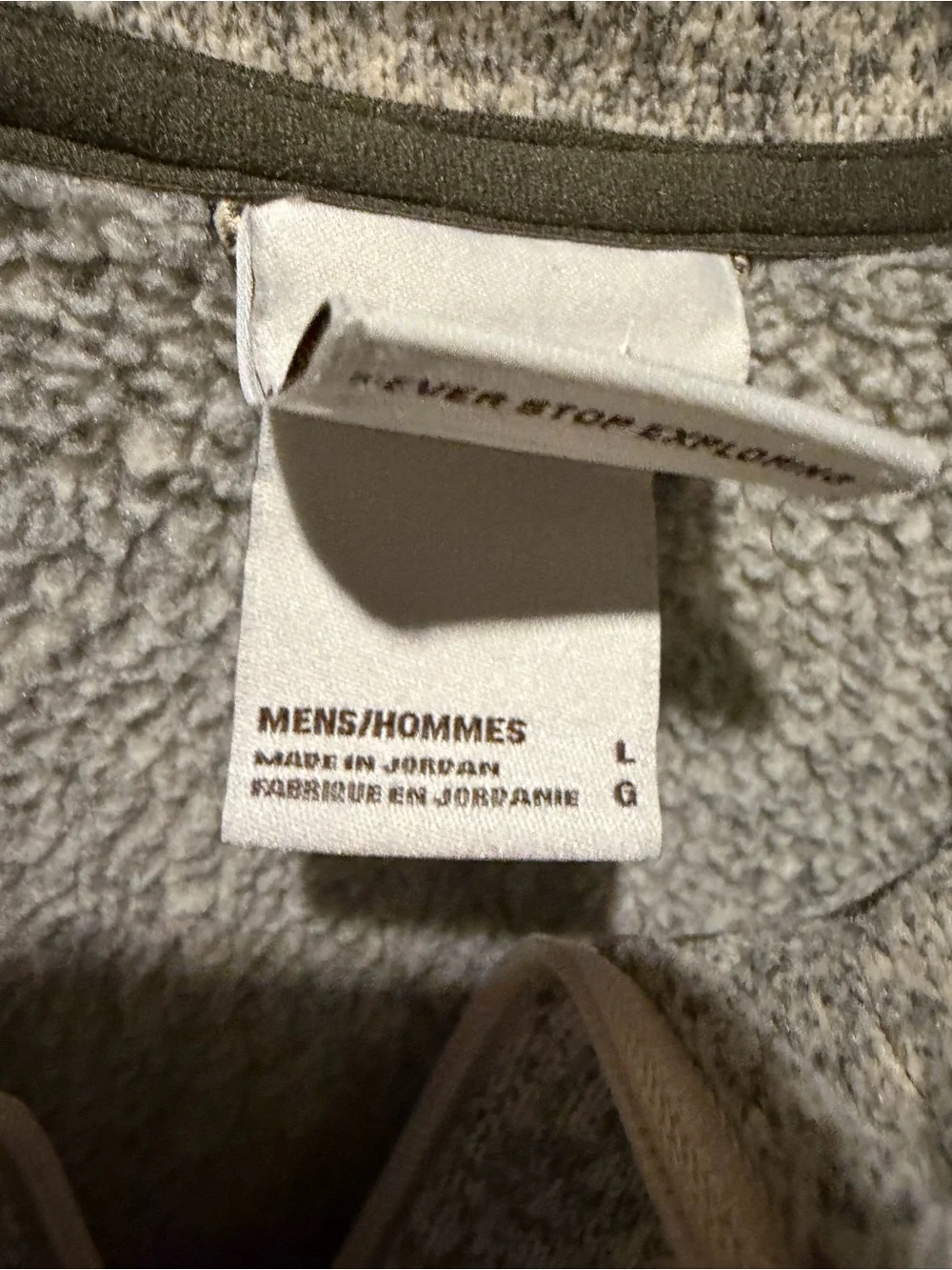 The North Face questions leave